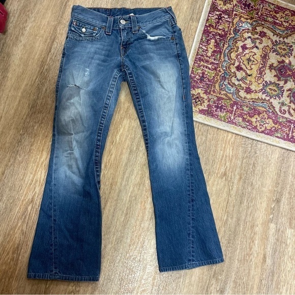 True Religion World Tour Jeans Size 28 - Picture 1 of 9